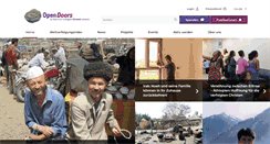 Desktop Screenshot of opendoors.ch