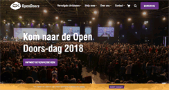 Desktop Screenshot of opendoors.nl